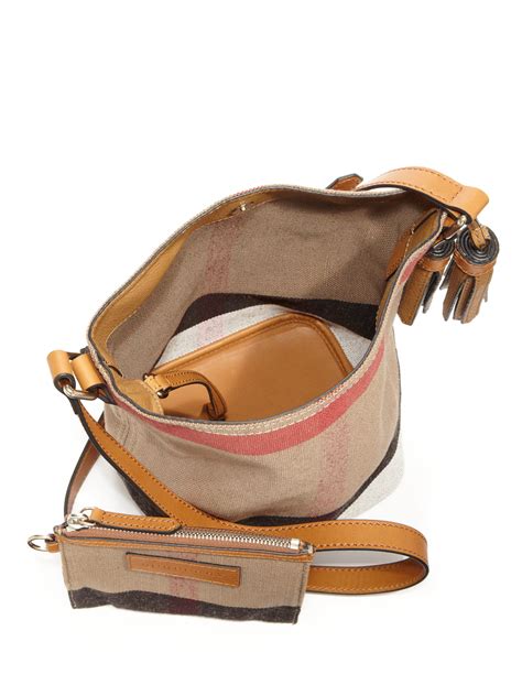 burberry small ashby in canvas|Burberry ashby bag.